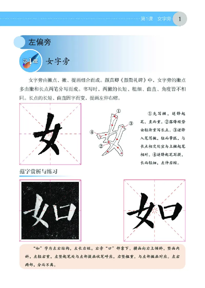 《湘美版5年级上册书法高清教材_光塔笔记小学教辅_2025秋电子课本小学科目-新教材_全部版本•小学书法电子课本_湘美版小学书法电子课本》第6页预览