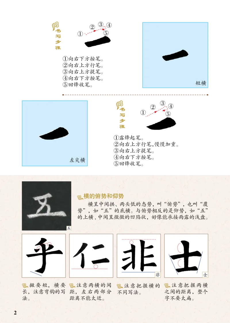 《青岛版3年级下册书法高清教材_光塔笔记小学教辅_2025秋电子课本小学科目-新教材_全部版本•小学书法电子课本_青岛版小学书法电子课本》第7页预览
