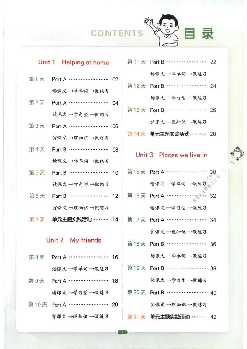 《2025版一本3升4预备四年级英语_光塔笔记小学教辅_2025版小学《一本预习衔接》1-6年级语文数学英语_一本预备四年级语数英25年》第2页预览