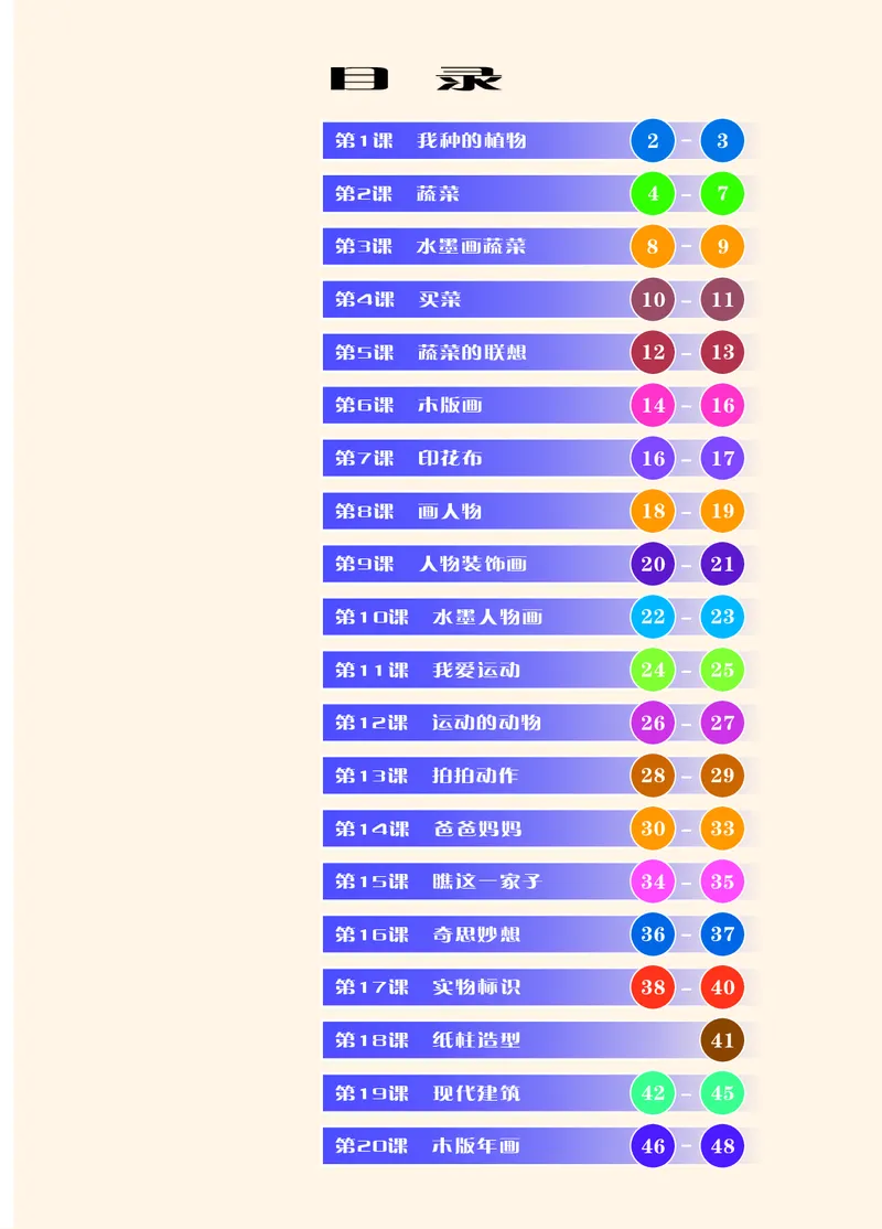 《苏少版6年级美术上册高清教材_光塔笔记小学教辅_2025秋电子课本小学科目-新教材_全部版本•小学美术电子课本_苏少版小学美术电子课本》第4页预览