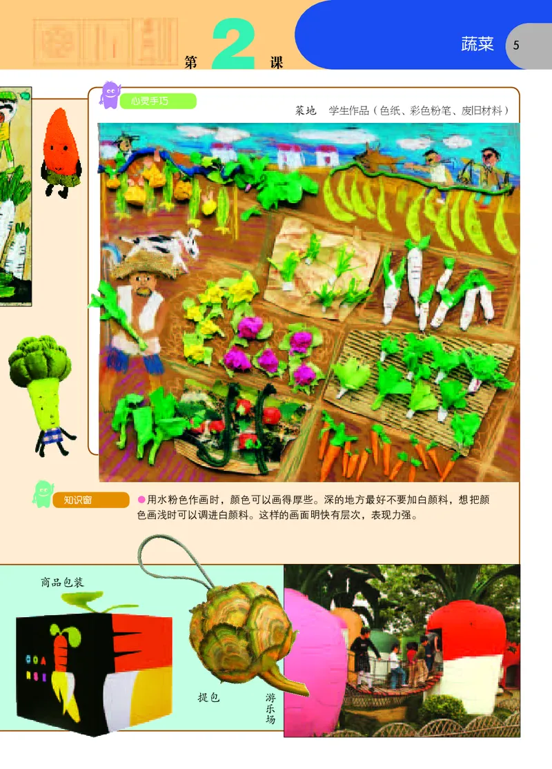 《苏少版6年级美术上册高清教材_光塔笔记小学教辅_2025秋电子课本小学科目-新教材_全部版本•小学美术电子课本_苏少版小学美术电子课本》第8页预览