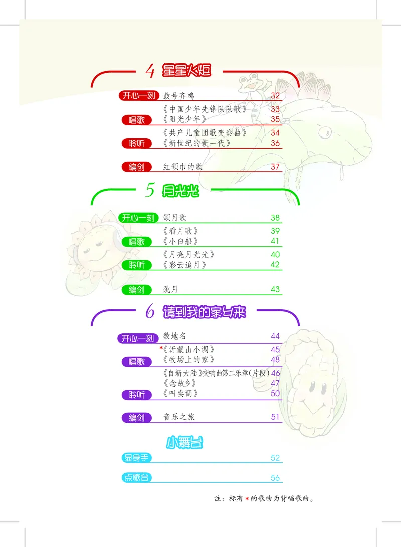 《沪教版4年级音乐上册高清教材_光塔笔记小学教辅_2025秋电子课本小学科目-新教材_全部版本•小学音乐电子课本_沪教版小学音乐电子课本》第5页预览