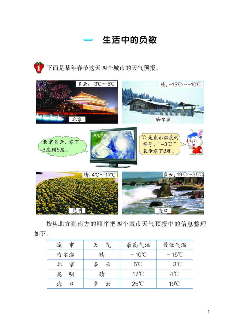 《冀教版6年级数学下册高清教材_光塔笔记小学教辅_2025秋电子课本小学科目-新教材_全部版本•小学数学电子课本_冀教版小学数学电子课本》第6页预览