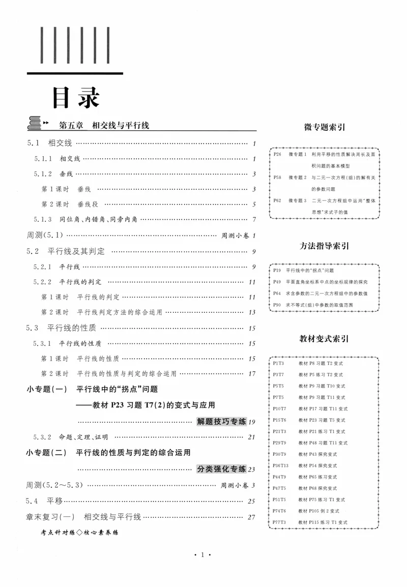 《2024版《名校课堂》7年级下数学（RJ）福建B版_初中全科目同步习题+精品试卷（7-9年级）_25秋初中数学《同步习题+精品试卷》_初中数学人教版试卷_初中数学人教版7-9年级下册》第5页预览