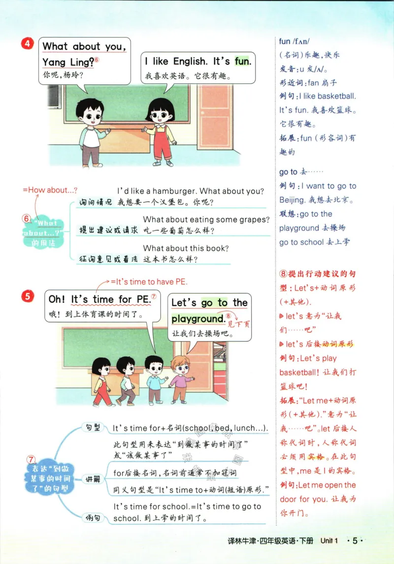 《004.译林三起点英语状元英语笔记四年级下册公众号：米妈家长圈_小学1-6年级全科全套_1-6年级全科下册_四年级_其他补充资料_英语译林版资料》第10页预览