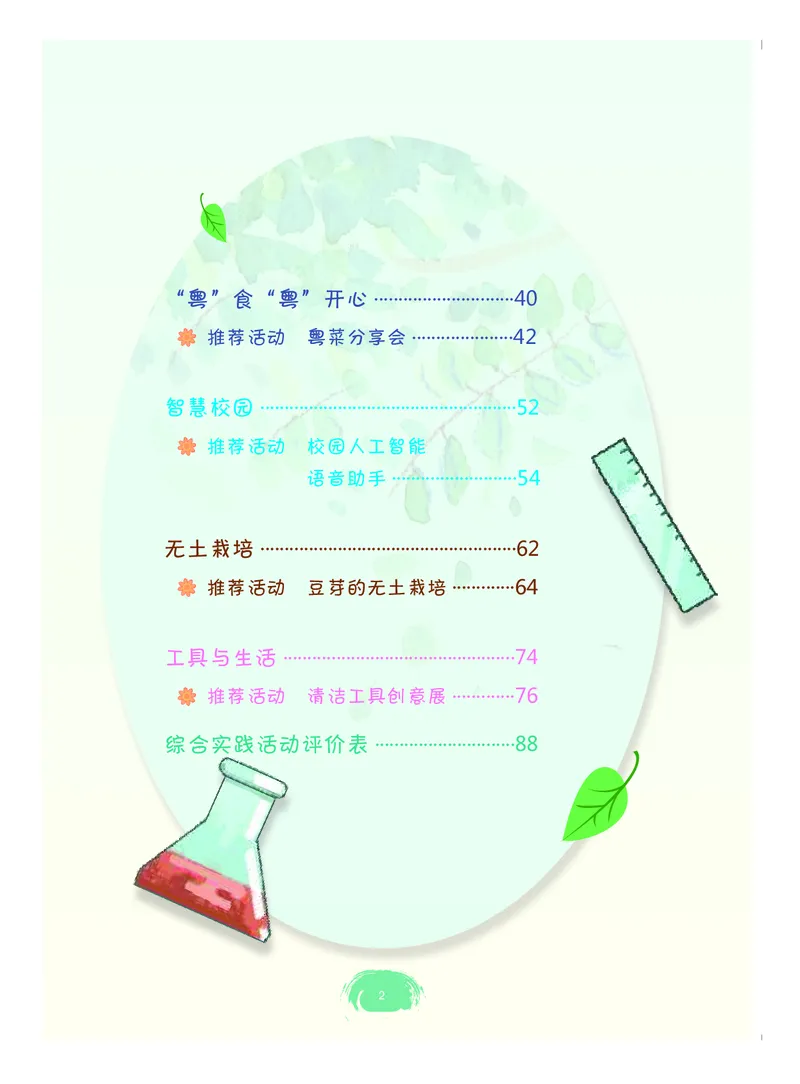 《综合实践活动6A_光塔笔记小学教辅_2025秋电子课本小学科目-新教材_全部版本•综合实践电子课本》第5页预览