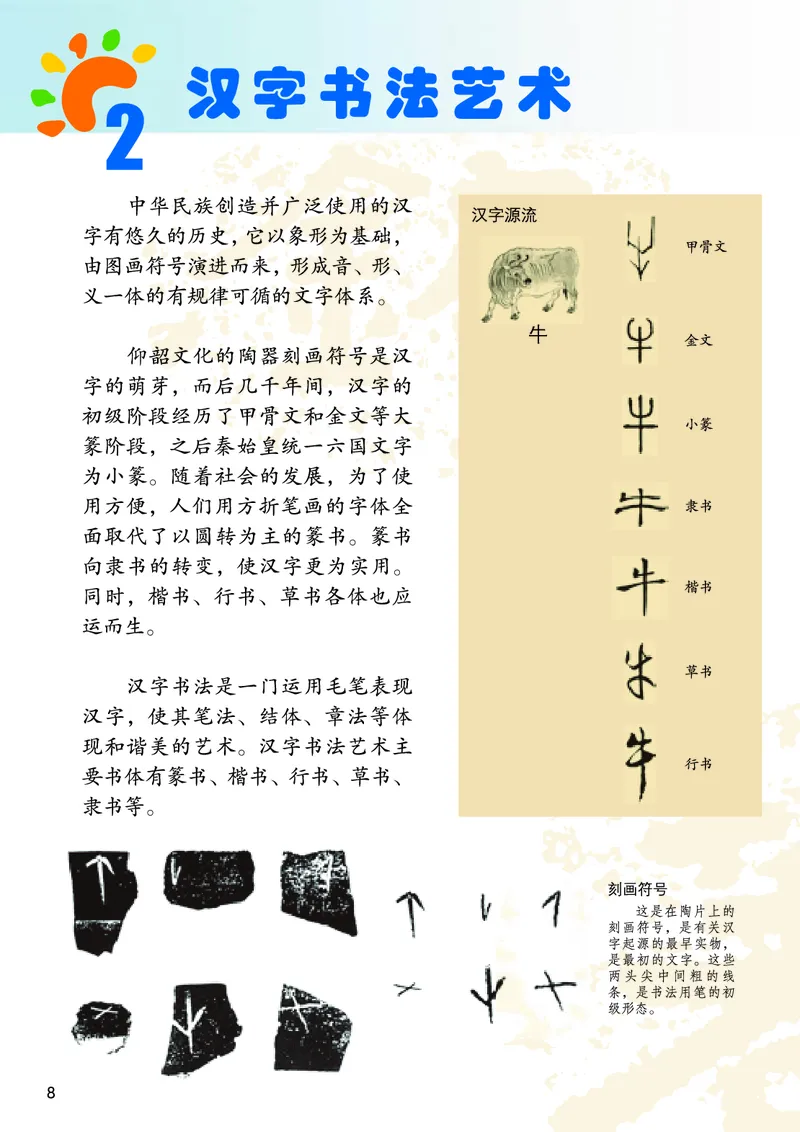 《桂美版6年级美术下册高清教材_光塔笔记小学教辅_2025秋电子课本小学科目-新教材_全部版本•小学美术电子课本_桂美版小学美术电子课本》第10页预览