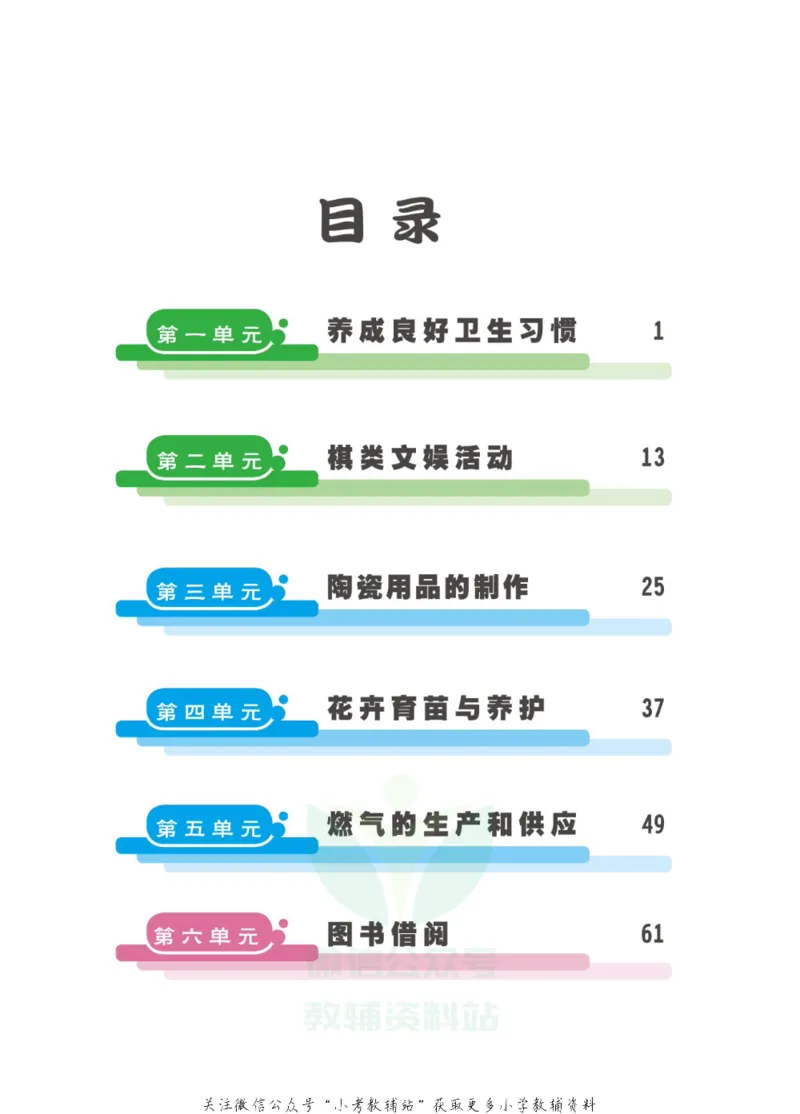 《劳动教育6年级上册_光塔笔记小学教辅_2025秋电子课本小学科目-新教材_全部版本•劳动技术电子课本_武汉版》第5页预览