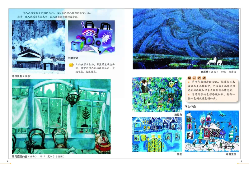 《冀美版4年级美术下册高清教材_光塔笔记小学教辅_2025秋电子课本小学科目-新教材_全部版本•小学美术电子课本_冀美版小学美术电子课本》第6页预览