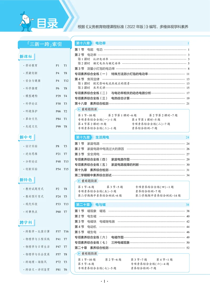《2025《5.3同步练习•全练讲评去答案》物理九下(人教)_初中全科目同步习题+精品试卷（7-9年级）_25秋初中物理《同步习题+精品试卷》_初中物理试卷人教版_《53同步练习》25春》第5页预览
