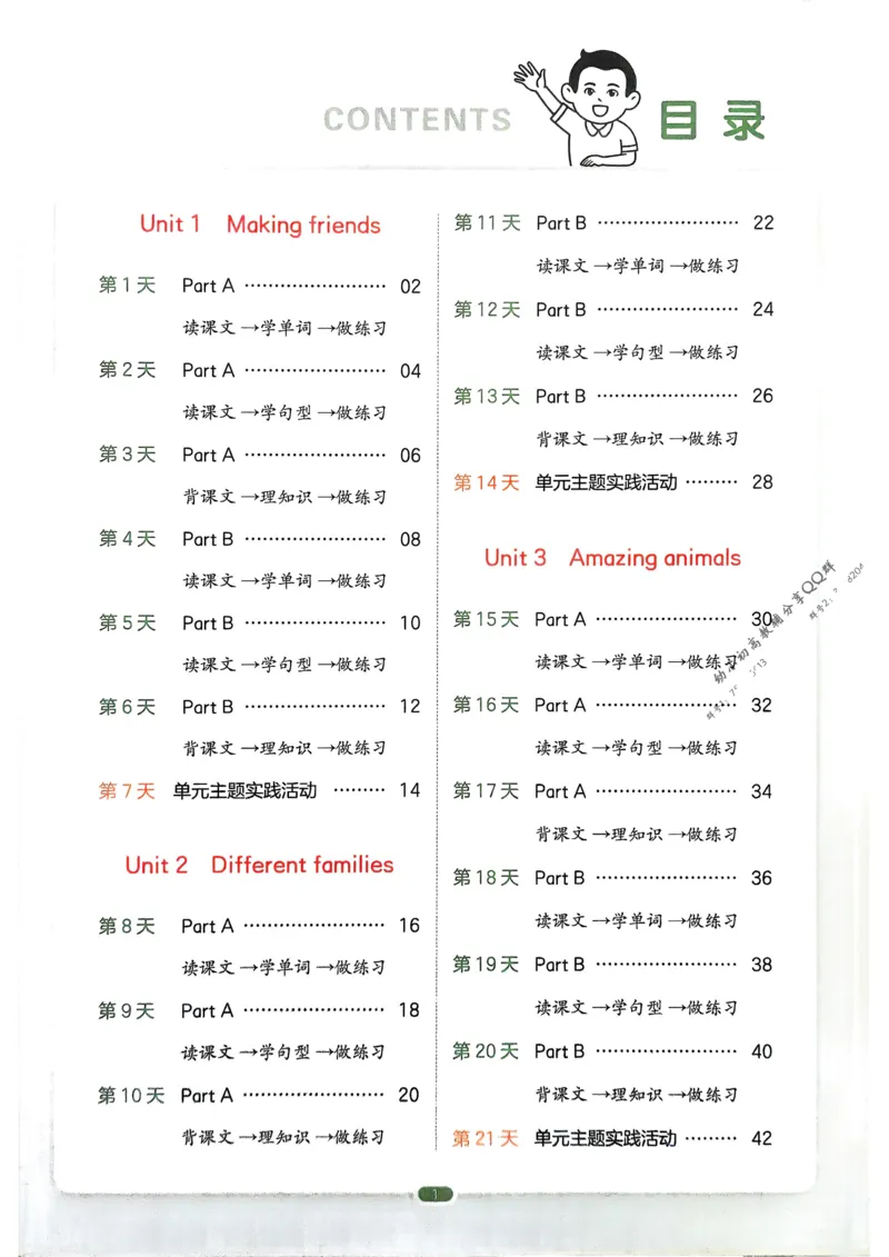 《2025版一本2升3预备三年级英语_光塔笔记小学教辅_2025版小学《一本预习衔接》1-6年级语文数学英语_一本预备三年级语数英25年》第3页预览