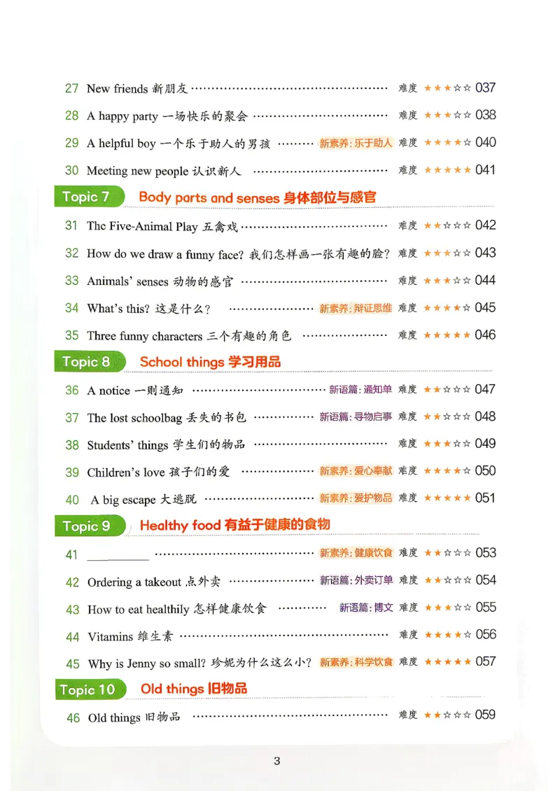 《阅读训练100篇_2027一本阅读100篇语文英语数学0043_2027一本英语阅读100篇_27版一本英语阅读训练100篇三年级》第7页预览