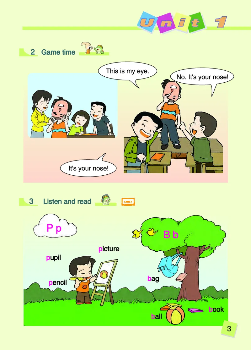 《003义务教育教科书英语四年级上册_小学1-6年级全科全套_2025更新专题（含教材）_寒假预复习必备资料2024新版小学教材电子版_小学英语_辽师大》第8页预览
