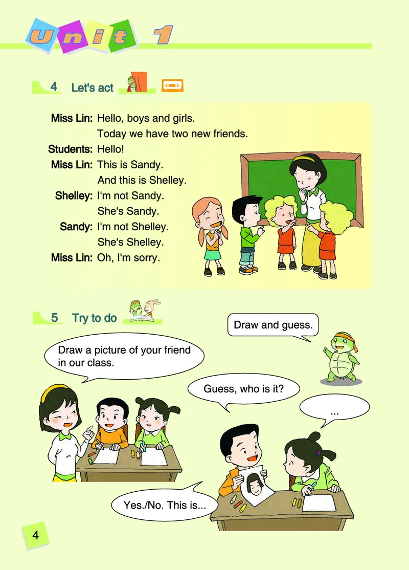 《003义务教育教科书英语四年级上册_小学1-6年级全科全套_2025更新专题（含教材）_寒假预复习必备资料2024新版小学教材电子版_小学英语_辽师大》第9页预览