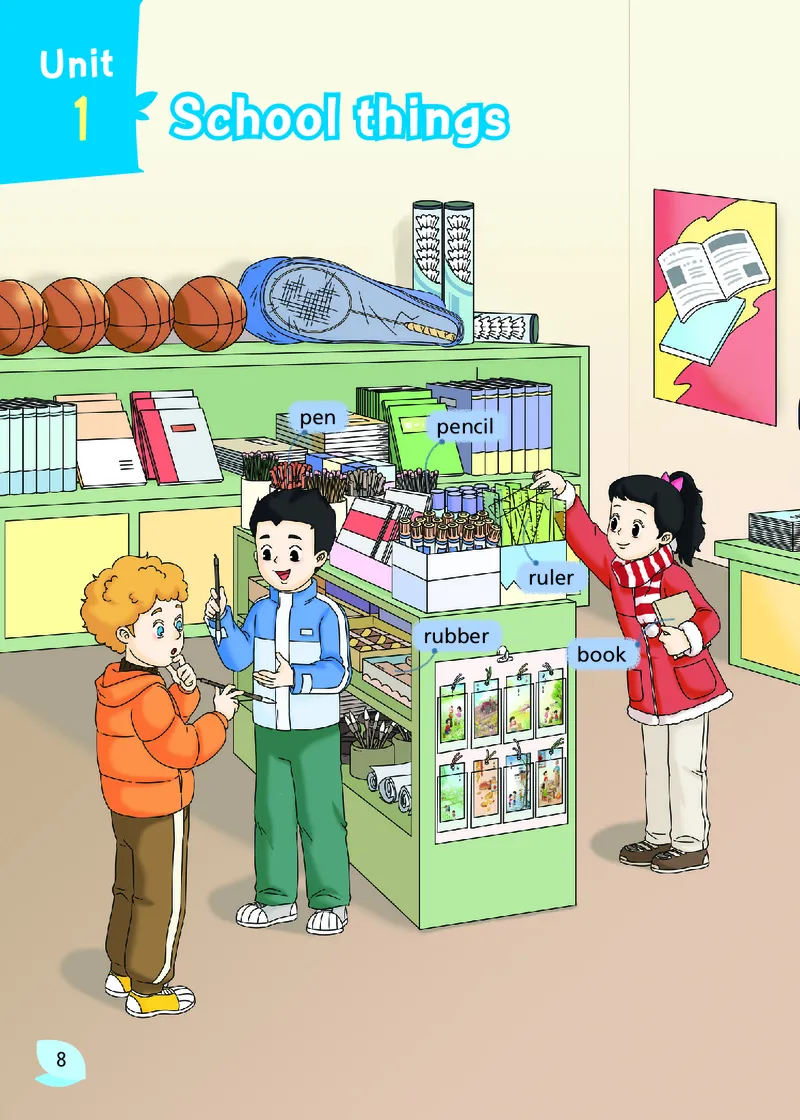 《译林版3年级英语下册高清教材_光塔笔记小学教辅_2025秋电子课本小学科目-新教材_全部版本•小学英语电子课本_译林版小学英语电子课本》第9页预览