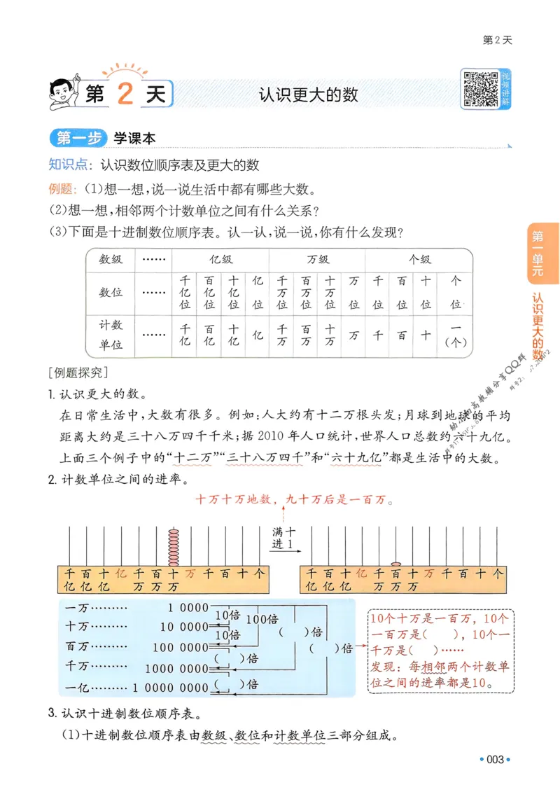 《2025版一本3升4预备四年级数学_光塔笔记小学教辅_2025版小学《一本预习衔接》1-6年级语文数学英语_一本预备四年级语数英25年》第6页预览