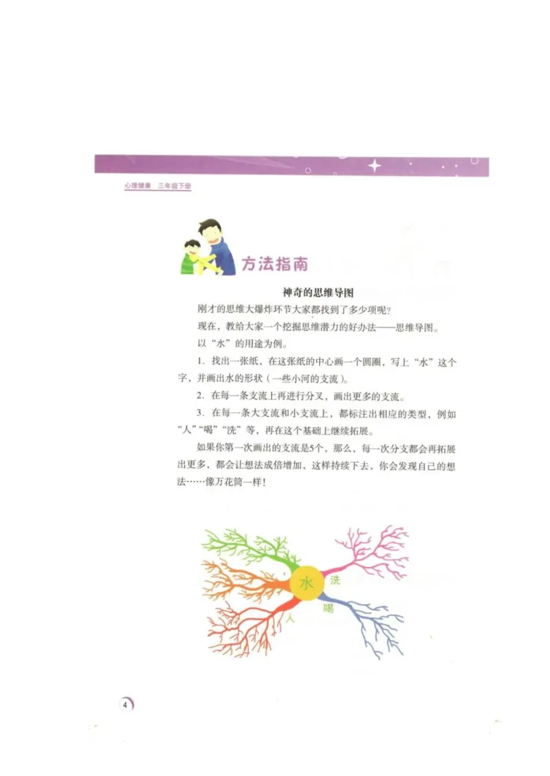 《教材北师大版《心理健康》三年级下_光塔笔记小学教辅_2025秋电子课本小学科目-新教材_全部版本•心理健康电子课本_北师大版》第7页预览
