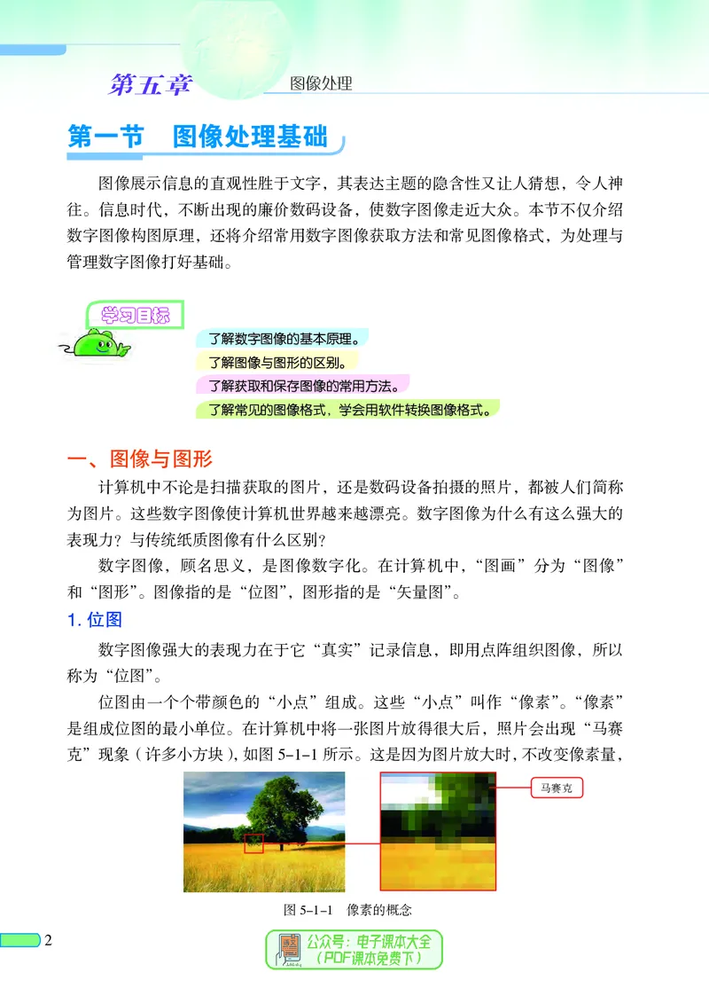 《信息技术五册》第8页预览
