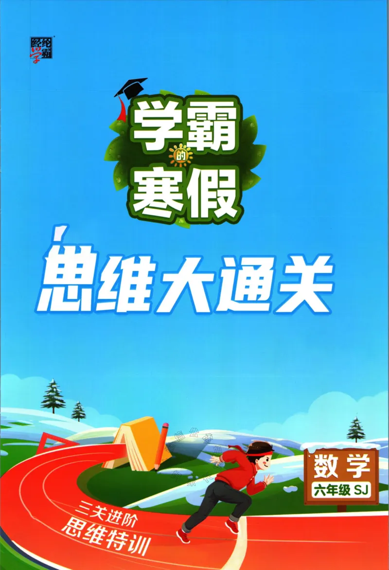 《008.24春苏教版数学学霸寒假思维大通关六年级（有答案）_小学1-6年级全科全套_1-6年级全科下册_六年级_其他补充资料_寒假衔接资料》第1页预览