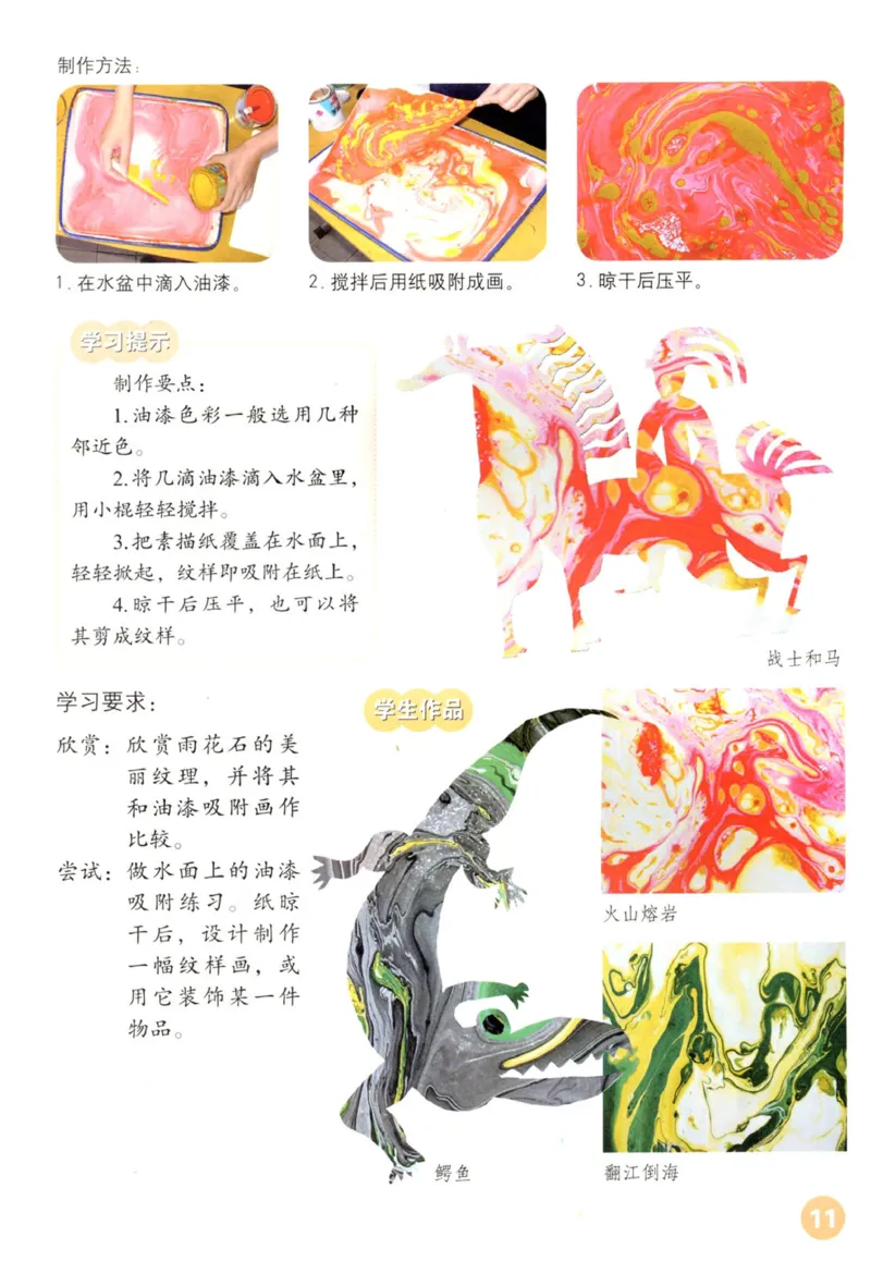 《五年级下册美术鲁教版电子课本_光塔笔记小学教辅_2025秋电子课本小学科目-新教材_全部版本•小学美术电子课本_鲁教版小学美术电子课本》第10页预览
