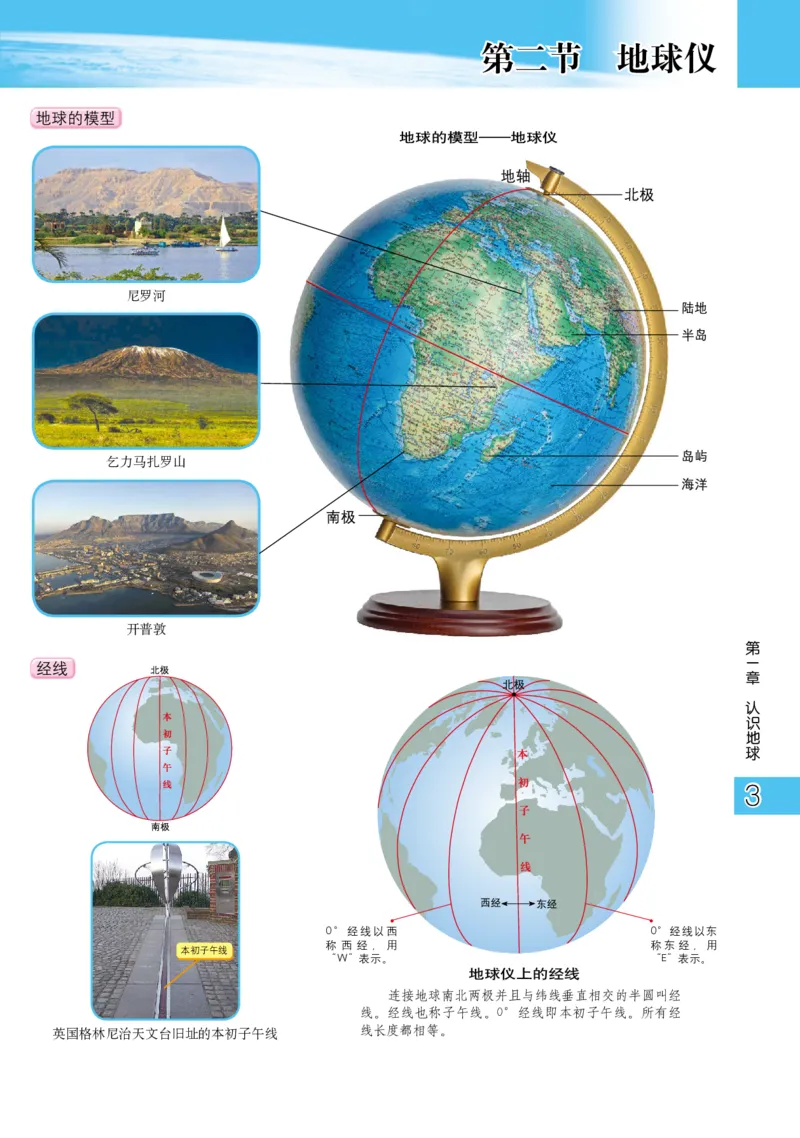 《粤教版七年级上册地理图册电子课本_2025秋电子课本初中科目-新教材_全部版本•初中地理电子课本_全部版本-初中地理-图册_粤教版_2011年课标旧版》第5页预览