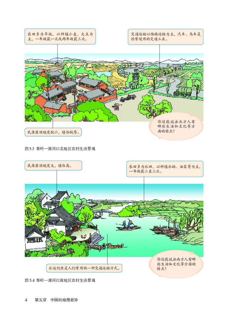 《鲁教版7年级地理下册高清教材_2025秋电子课本初中科目-新教材_全部版本•初中地理电子课本_鲁教版初中地理电子课本》第9页预览