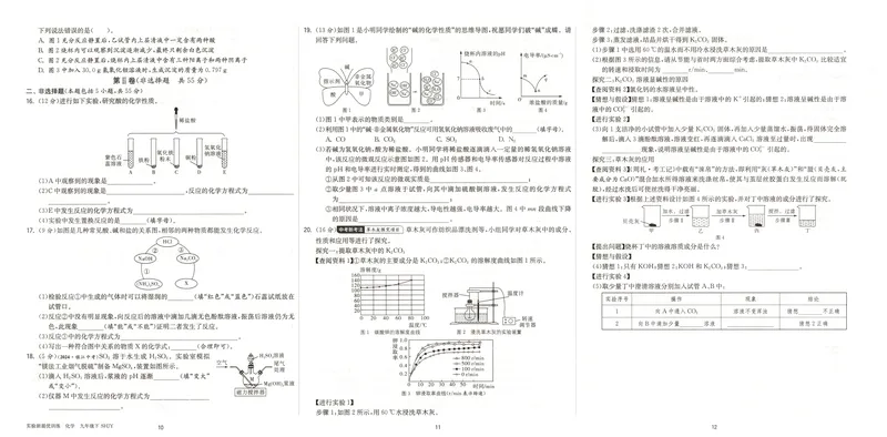 《2025《实验班提优训练》化学9下提优测评卷(沪教)_初中全科目同步习题+精品试卷（7-9年级）_25秋初中化学《同步习题+精品试卷》_初中化学（沪教版）试卷_《实验班提优训练》》第5页预览