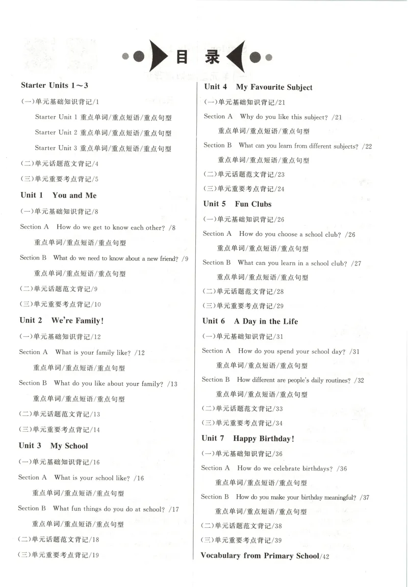《2025《名校课堂》七上英语(人教)背记本_初中全科目同步习题+精品试卷(7-9年级)_25秋初中英语《同步习题+精品试卷》_初中英语(人教版)试卷_初中英语7-9年级上册_《名校课堂》2024秋》第2页预览