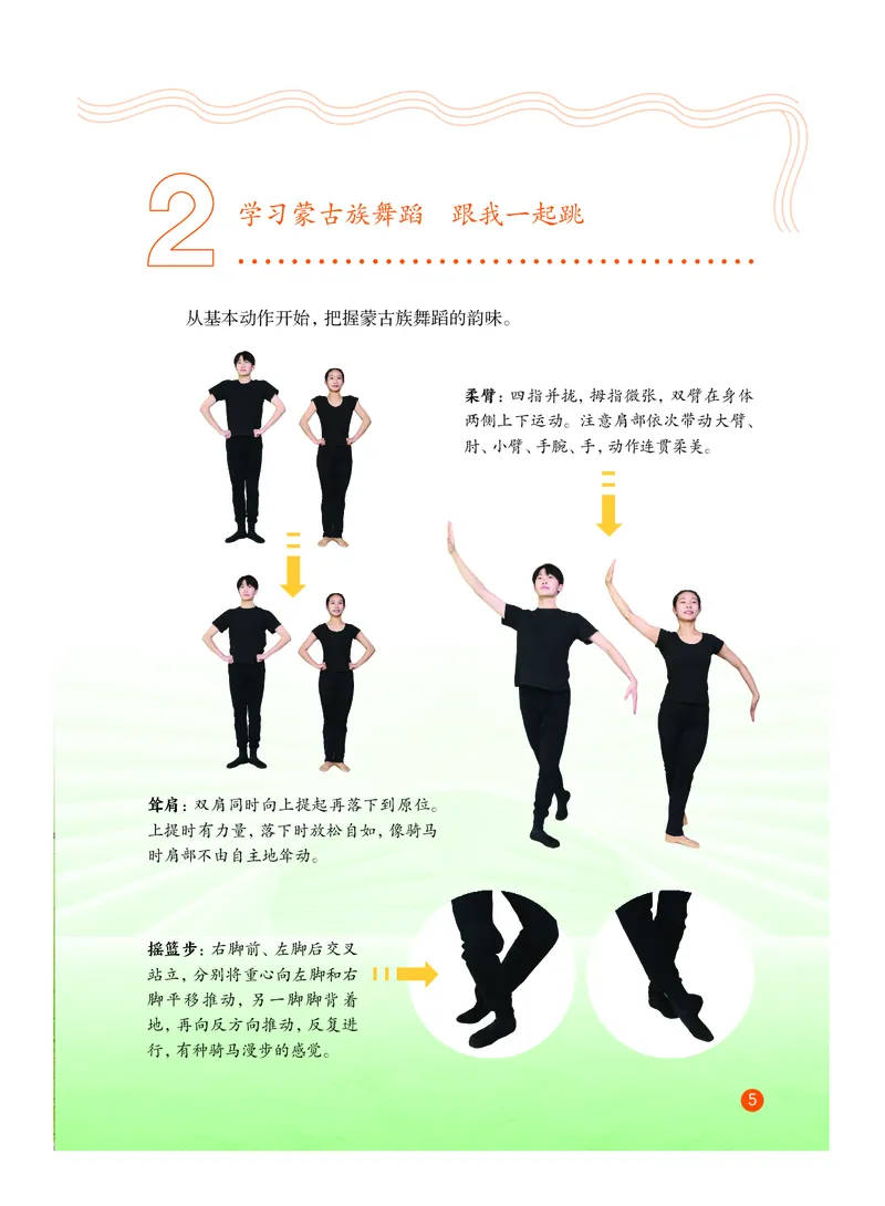 《教科版八年级上册(2025春版)舞蹈电子课本_2025秋电子课本初中科目-新教材_全部版本•初中舞蹈电子课本_教科版》第10页预览