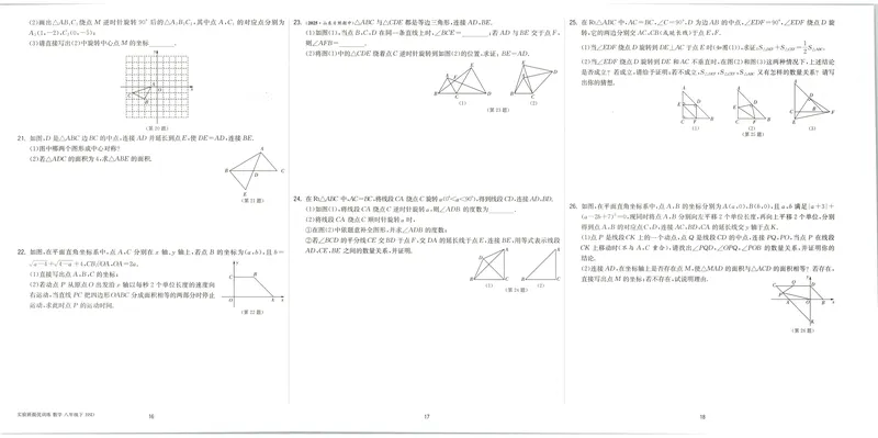 《2025《实验班提优训练》数学8下提优测评卷(北师大)_初中全科目同步习题+精品试卷（7-9年级）_25秋初中数学《同步习题+精品试卷》_初中数学北师大试卷_下册_《实验班提优训练》25春》第7页预览