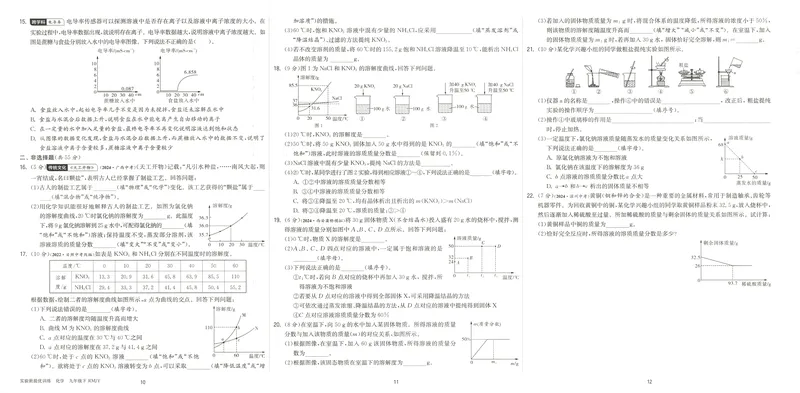 《2025《实验班提优训练》化学9下提优测评卷(人教)_初中全科目同步习题+精品试卷（7-9年级）_25秋初中化学《同步习题+精品试卷》_初中化学（人教版）试卷_《实验班提优训练》25春》第5页预览