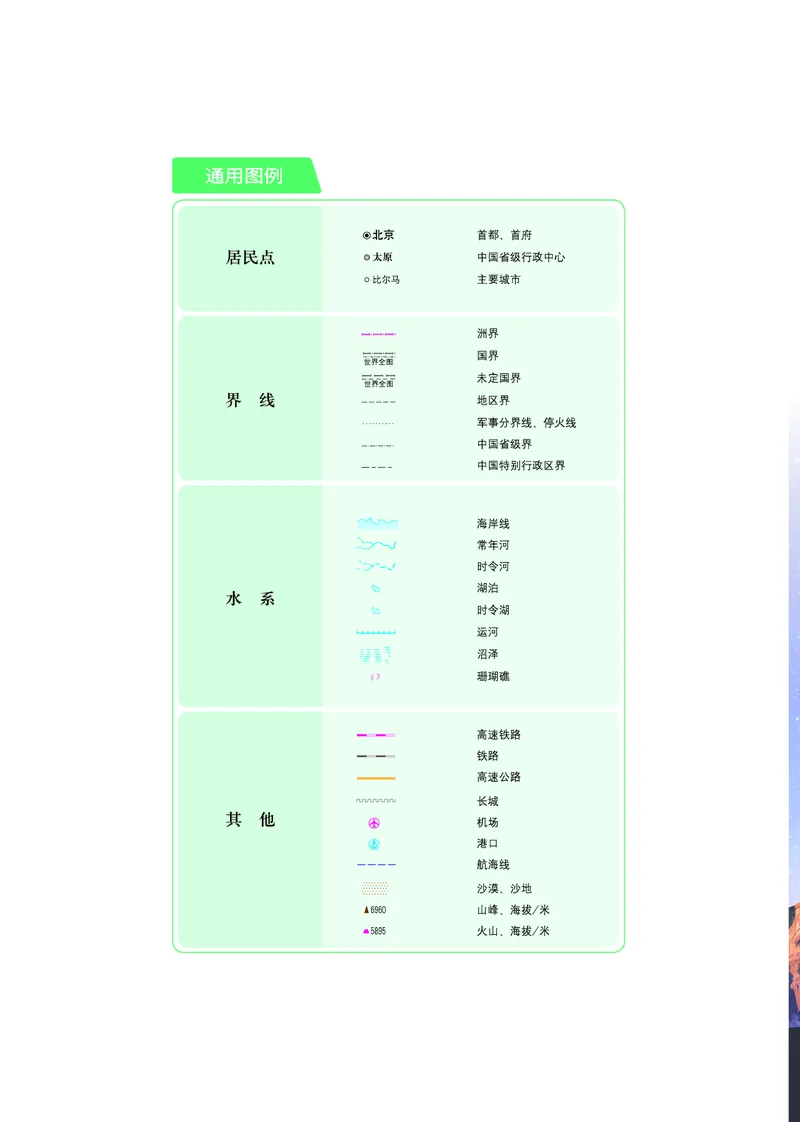 《晋教版七年级上册(2024秋版)地理图册电子课本_2025秋电子课本初中科目-新教材_全部版本•初中地理电子课本_全部版本-初中地理-图册_晋教版》第2页预览
