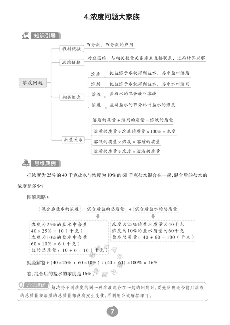 《006.北师版数学六年级下册思维训练_小学1-6年级全科全套_1-6年级全科下册_六年级_其他补充资料_数学北师版资料》第9页预览