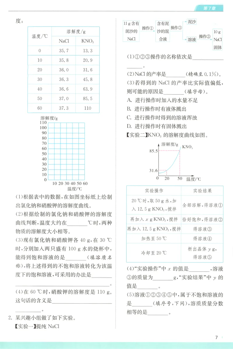 《2025《实验班提优训练》化学9下学霸攻略(沪教)_初中全科目同步习题+精品试卷（7-9年级）_25秋初中化学《同步习题+精品试卷》_初中化学（沪教版）试卷_《实验班提优训练》》第9页预览