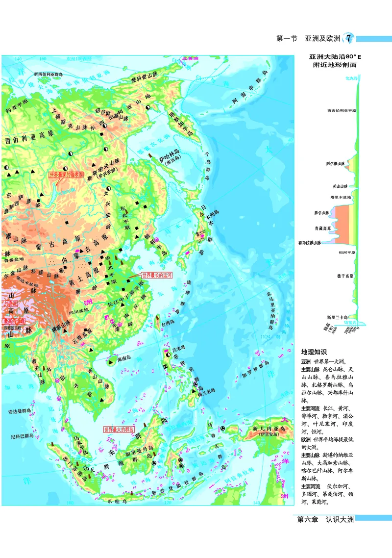 《湘教版七年级下册地理图册电子课本_2025秋电子课本初中科目-新教材_全部版本•初中地理电子课本_全部版本-初中地理-图册_湘教版_2011年课标旧版》第9页预览