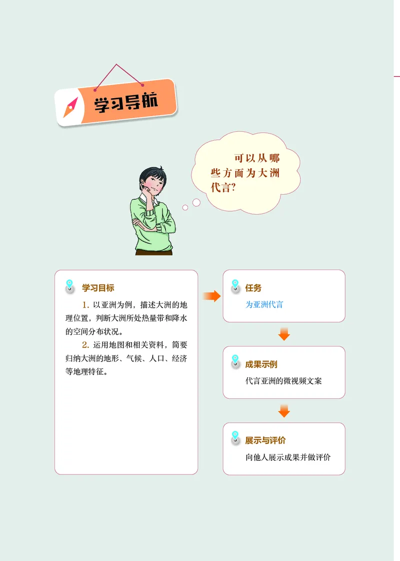 《晋教版7年级地理下册高清教材_2025秋电子课本初中科目-新教材_全部版本•初中地理电子课本_晋教版初中地理电子课本》第9页预览