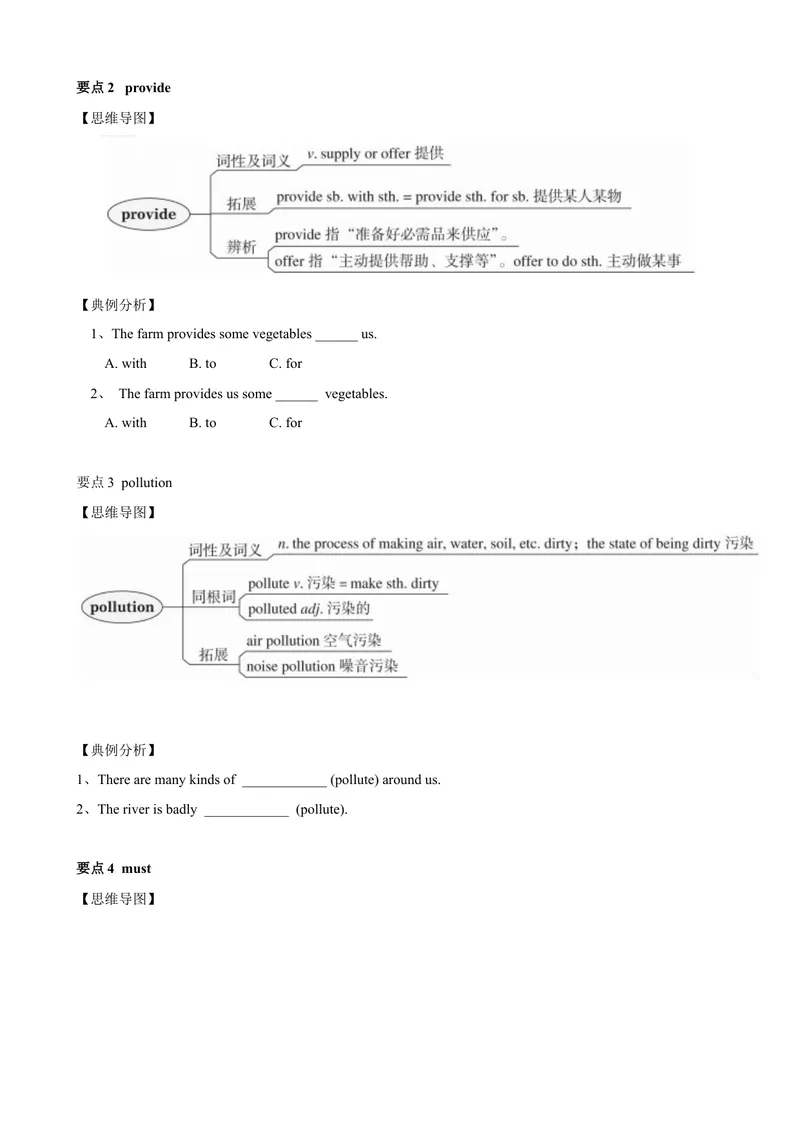 《3.11Unit3单元小结（原卷版）_初中全科目同步习题+精品试卷（7-9年级）_25秋初中英语《同步习题+精品试卷》_初中英语（沪教牛津版）试卷_七年级上册_单元测试+单元小结》第2页预览