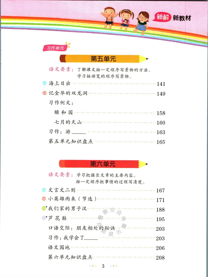 《011.名校课堂新解新教材四年级下册语文公众号：米妈家长圈_小学1-6年级全科全套_1-6年级全科下册_四年级_其他补充资料_语文资料》第7页预览
