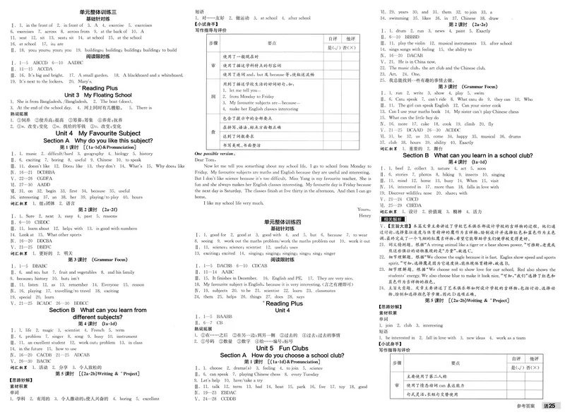 《2026《全品作业本》英语七上(RJ)答案_初中全科目同步习题+精品试卷（7-9年级）_25秋初中英语《同步习题+精品试卷》_初中英语（人教版）试卷_初中英语7-9年级上册_《全品作业本》25秋》第3页预览