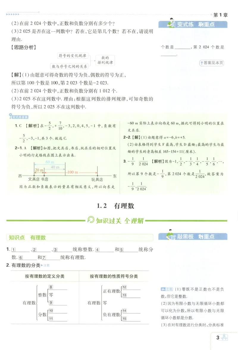 《2026《初中必刷题》数学7上(青岛版)狂K重点_2026版初中《必刷题》7-9年级上册（全科）（多版本合集）_2026版初中《必刷题》7年级上册（7科全）（多版本合集）》第7页预览