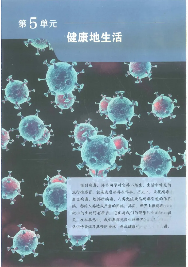 《2025秋北师版八年级生物学上册新教材_光塔笔记初中课本_2025秋新增教材合集（更新中）_初中生物》第5页预览