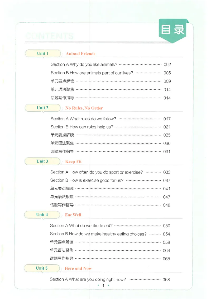 《七下英语预习笔记（2025春）_光塔笔记初中课本_初中英语_人教版_初中英语7年级下册》第5页预览