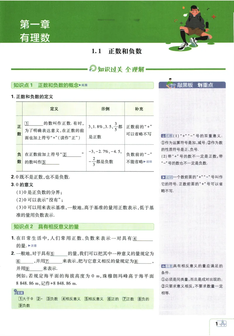 《2026《初中必刷题》数学(RJ)7上狂K重点_2026版初中《必刷题》7-9年级上册（全科）（多版本合集）_2026版初中《必刷题》7年级上册（7科全）（多版本合集）》第5页预览