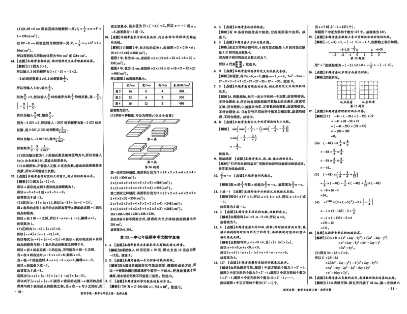 《2025秋—初一上牛皮卷答案_初中全科目同步习题+精品试卷（7-9年级）_25秋初中数学《同步习题+精品试卷》_初中数学人教版试卷_初中数学人教版7-9年级上册_《名校真卷精选》25秋》第6页预览