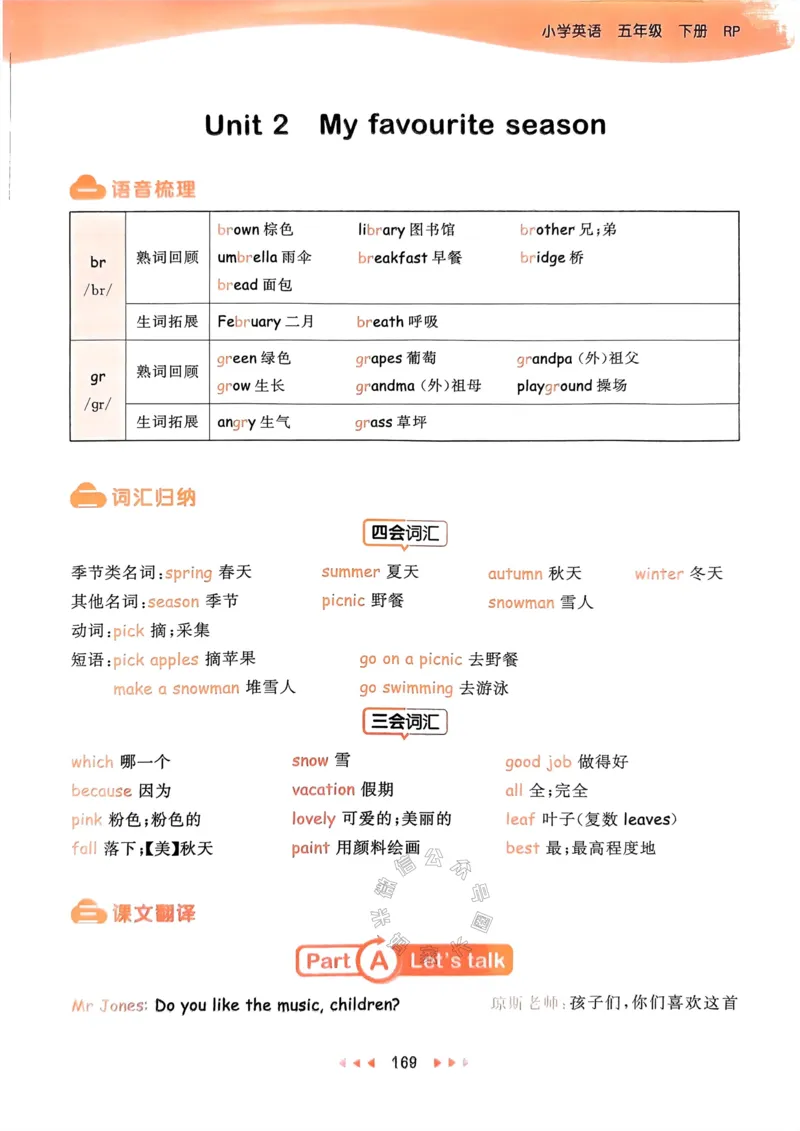 《013.24春人教PEP英语53天天练五年级下册知识清单公众号：米妈家长圈_小学1-6年级全科全套_1-6年级全科下册_五年级_其他补充资料_教辅系列_英语人教PEP资料》第6页预览
