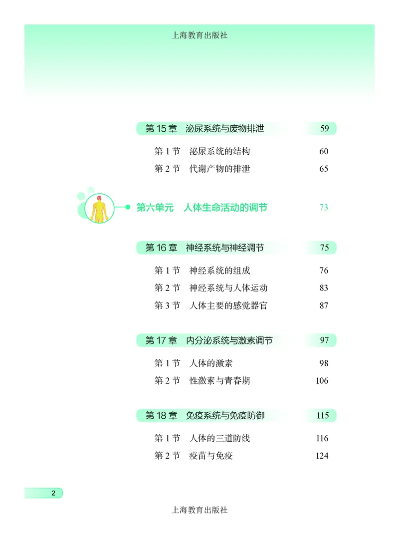 《8年级上册（2025秋）_光塔笔记初中课本_初中生物学_沪教版五四制》第7页预览