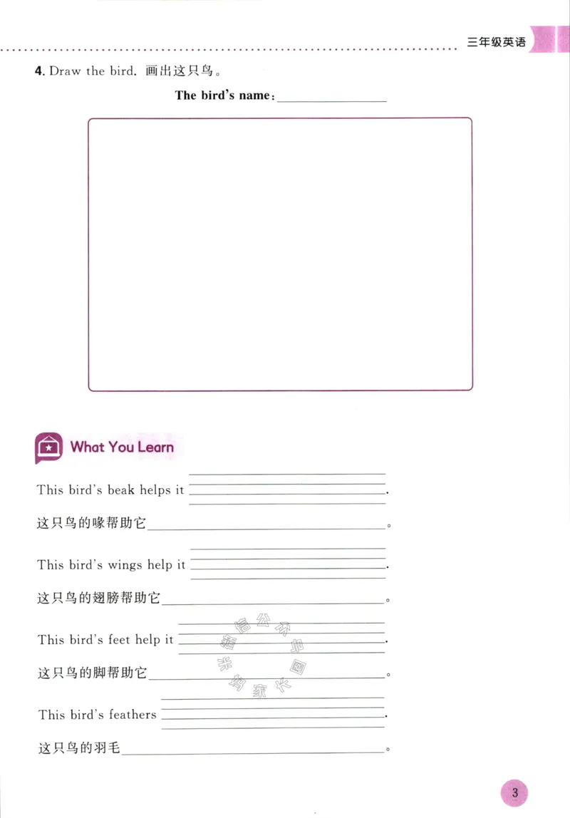 《011.黄冈小状元寒假作业三年级英语（有答案）公众号：米妈家长圈_小学1-6年级全科全套_1-6年级全科下册_三年级_其他补充资料_寒假衔接资料》第6页预览
