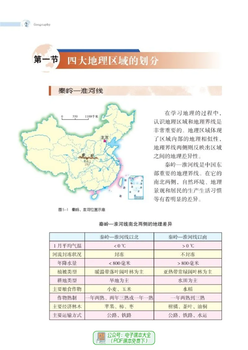 《义务教育教科书地理八年级下册_初中地理_湘教版》第9页预览
