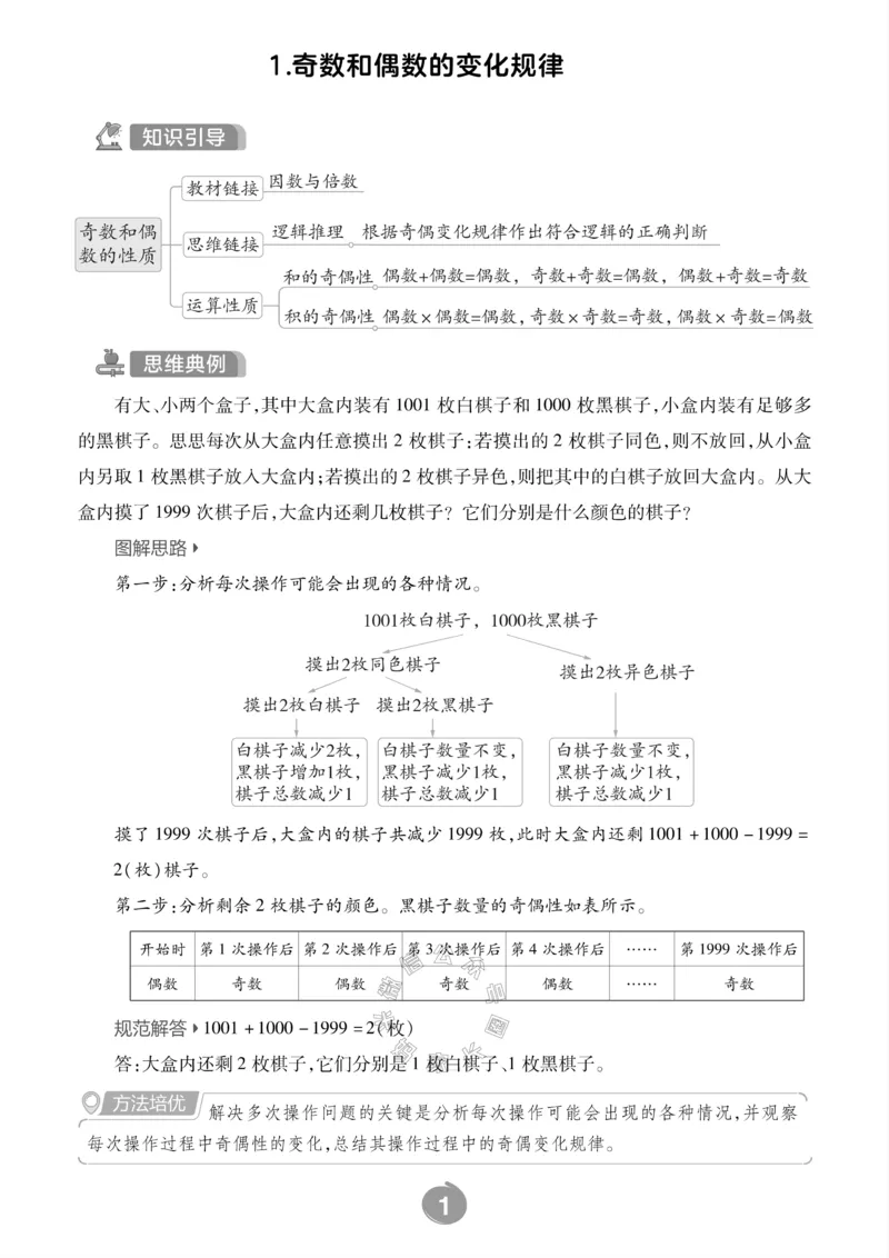 《010.24春人教版数学五年级下册思维训练公众号：米妈家长圈_小学1-6年级全科全套_1-6年级全科下册_五年级_其他补充资料_教辅系列_数学人教版资料》第3页预览