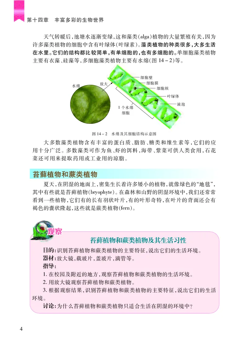 《[D]生物学——八上正文（百度网盘）压缩_光塔笔记初中课本_初中生物学_苏教版》第9页预览